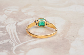 19th Century Emerald and Diamond Ring