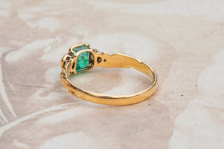 19th Century Emerald and Diamond Ring