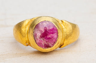 Early Javanese Ruby Ring