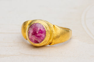 Early Javanese Ruby Ring