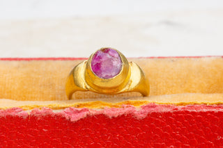 Early Javanese Ruby Ring