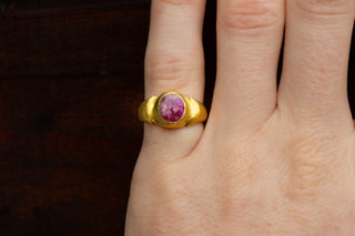 Early Javanese Ruby Ring