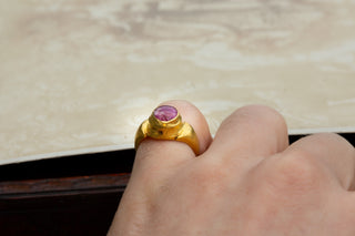 Early Javanese Ruby Ring