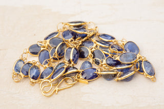 Vintage Mixed-Cut Sapphire Necklace