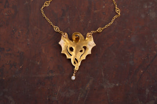 Art Nouveau Dragon Necklace