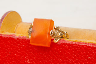 Georgian Carnelian Swivel Ring