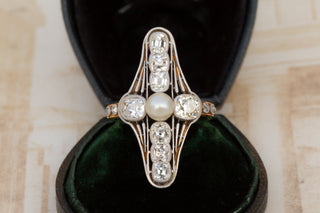 French Belle Époque Diamond Ring