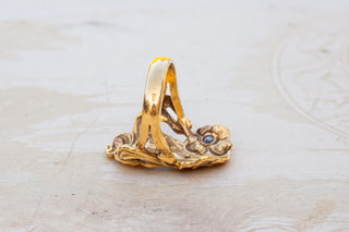 Art Nouveau Figural Ring