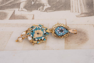 Baroque Period Ruby and Enamel Pendant, European, c.1650–1680