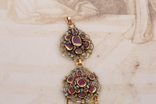 Baroque Period Ruby and Enamel Pendant, European, c.1650–1680