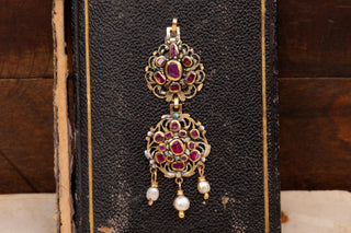 Baroque Period Ruby and Enamel Pendant, European, c.1650–1680