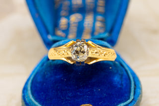 Antique Diamond Solitaire Ring