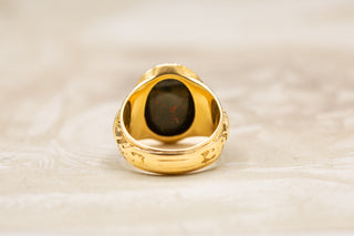 Victorian Bloodstone Signet Ring