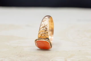 Georgian Carnelian Signet Ring