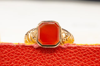 Georgian Carnelian Signet Ring