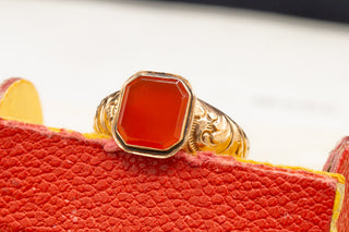 Georgian Carnelian Signet Ring