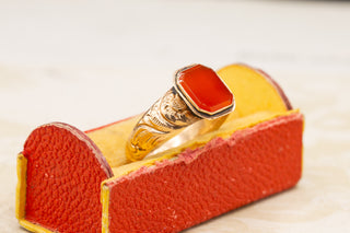 Georgian Carnelian Signet Ring