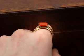 Georgian Carnelian Signet Ring