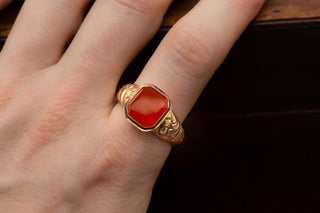 Georgian Carnelian Signet Ring