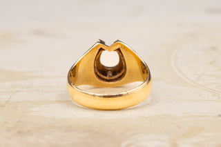 Victorian Horseshoe Diamond Ring