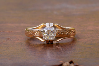 Antique Diamond Solitaire Ring