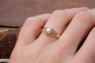 Antique Diamond Solitaire Ring