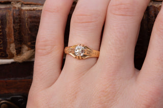 Antique Diamond Solitaire Ring