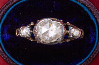 Georgian Rose Cut Diamond Ring