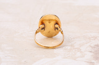 18th Century Shepherd Portrait Ring