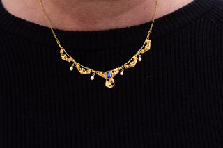 Belle Époque Sapphire Necklace