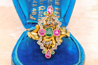 French Belle Époque Gold Ring