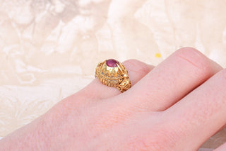 19th Century Balinese Gold Ring