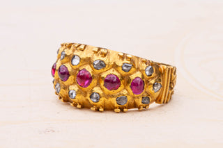 Siam Princely Ruby and Diamond Ring