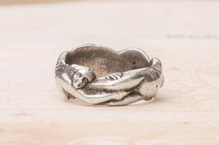 Rare Art Nouveau Erotic Ring