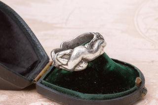 Rare Art Nouveau Erotic Ring