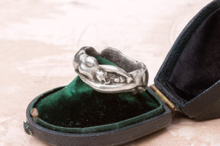 Rare Art Nouveau Erotic Ring