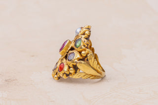 Antique Indian Navaratna Ring