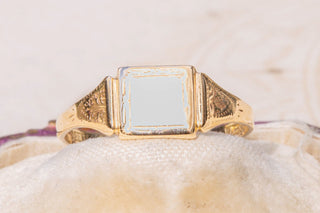 Vintage Gold Signet Ring