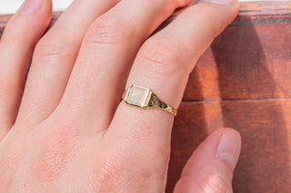 Vintage Gold Signet Ring