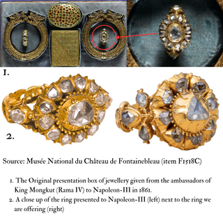 Important Royal Siam Diamond Ring