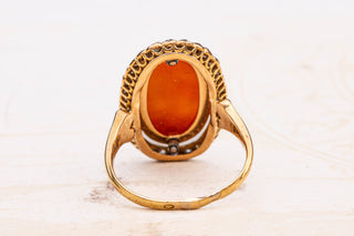 Victorian Cameo Cluster Ring