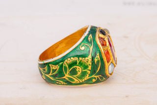 Antique Indian Navaratna Ring