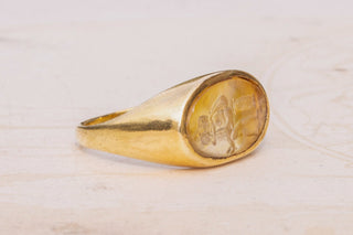 Antique Erotic Intaglio Ring