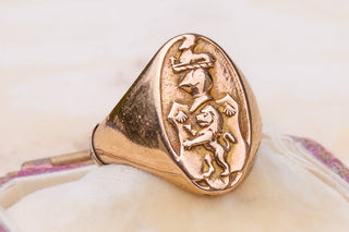 Antique Canadian ‘Birks’ Signet Ring