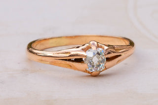 Antique Diamond Solitaire Ring