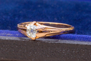 Antique Diamond Solitaire Ring