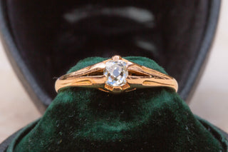 Antique Diamond Solitaire Ring