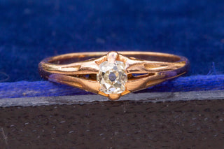 Antique Diamond Solitaire Ring