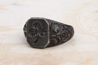 Berlin Iron Signet Ring