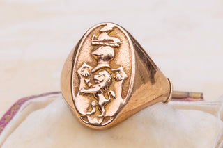 Antique Canadian ‘Birks’ Signet Ring